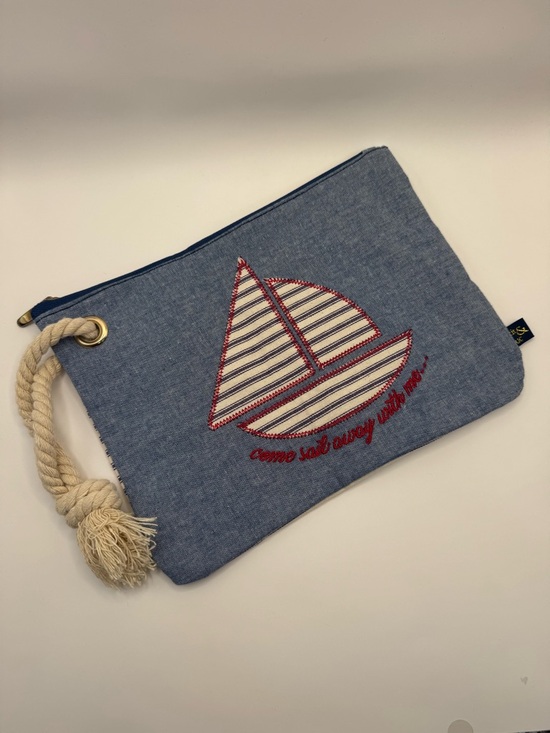 Kit & Luc Handbags - Kit & Luc Travel Beach Anchor Bikini Bag